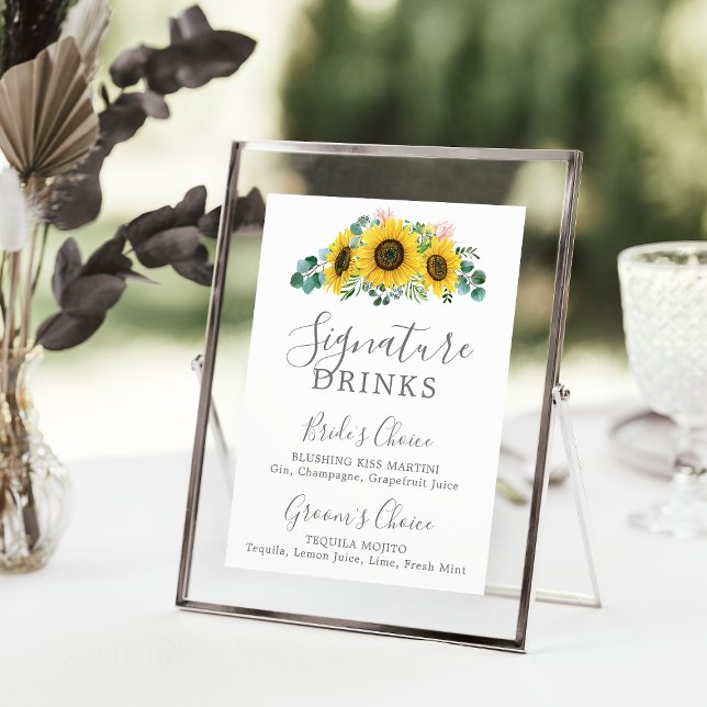 Póster Eucalyptus Rustic Sunflower Firma Bebe Rótulo (Subido por el creador)
