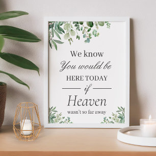 Póster Eucalyptus Se Deja Enamorado Rótulo Boda De Memori