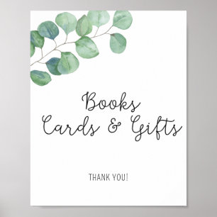 Póster Eucalyptus verde - Libros tarjetas y regalos