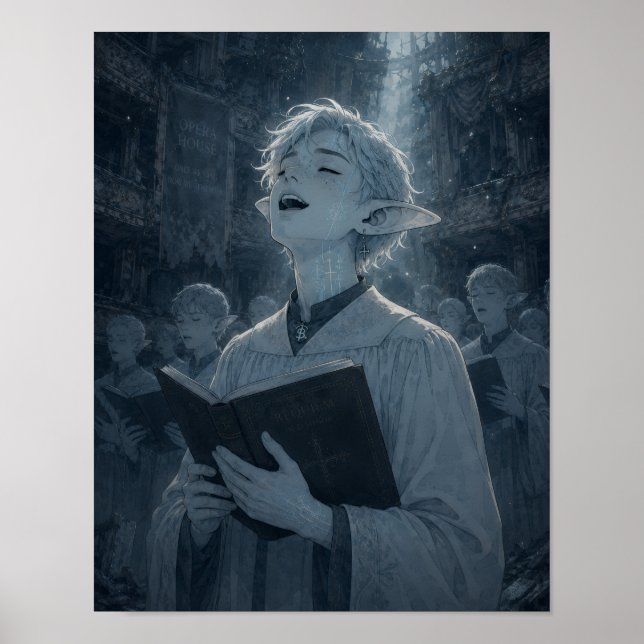 Póster Eufória / Coro / Teatro de Ópera (Frente)