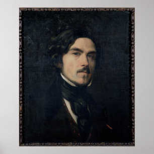 Póster Eugene Delacroix 1840
