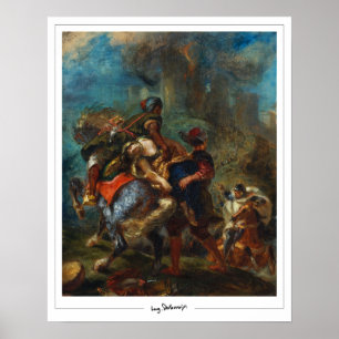 Póster Eugène Delacroix Zedign Art Poster #3