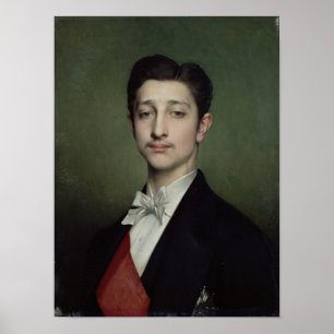 Póster Eugene-Louis-Napoleón Bonaparte 1874