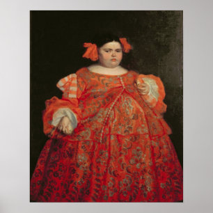 Póster Eugenia Martínez Vallejo, llamado La Monstrua