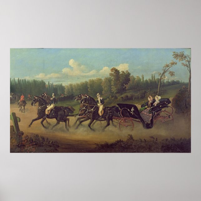 Póster Eugenie y la Reina Victoria (Frente)