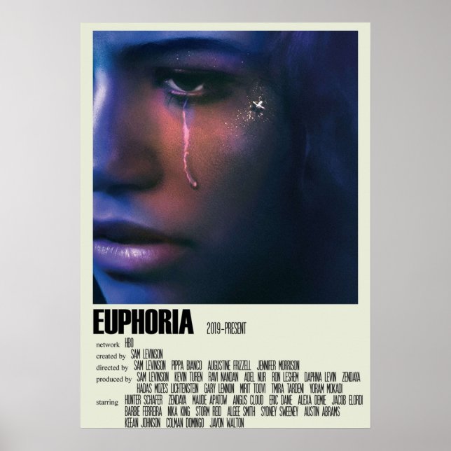 Póster Euphoria Alternative Art TV Show Large 2 (Frente)