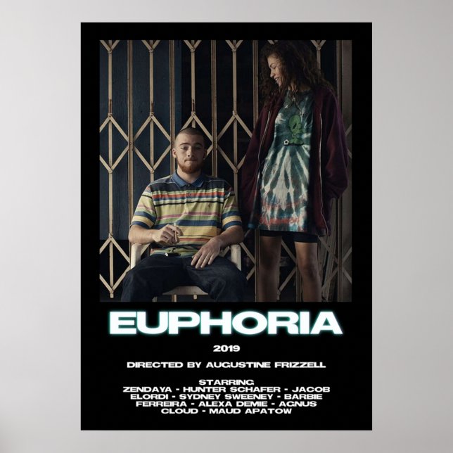 Póster euphoria fez zendaya rue (Frente)
