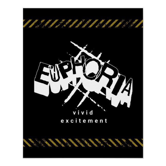 Póster Euphoria Vivid Excitación (Anverso)