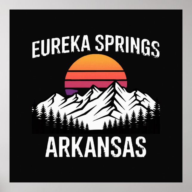 Póster Eureka Springs (Frente)