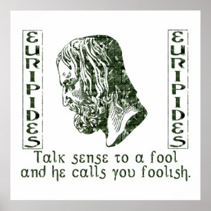 Póster Euripides