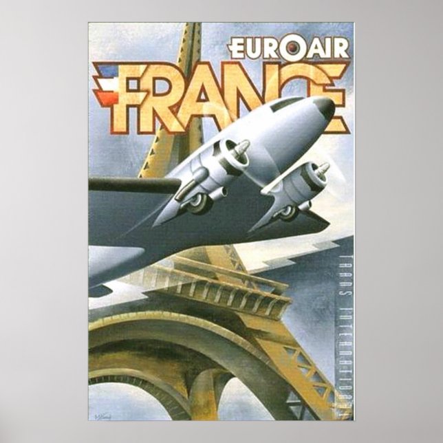 Póster Euroair France (Frente)