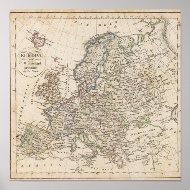 Póster Europa (Frente)