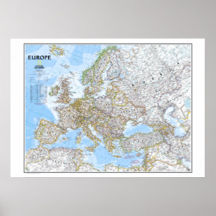 Póster Europa: 2006 - MAP político clásico ...