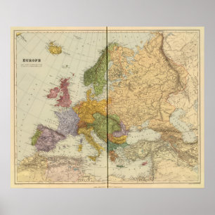 Póster Europa 54