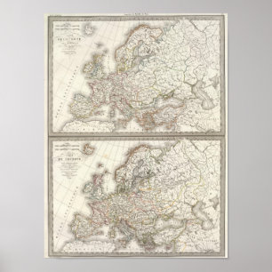 Póster Europa 800, 1500