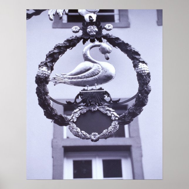 Póster Europa, Alemania, Baden, Wurttemberg, Heidelberg. (Frente)