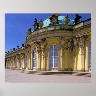 Póster Europa, Alemania, Potsdam. Park Sanssouci, 3