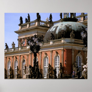 Póster Europa, Alemania, Potsdam. Parque Sanssouci, Neus