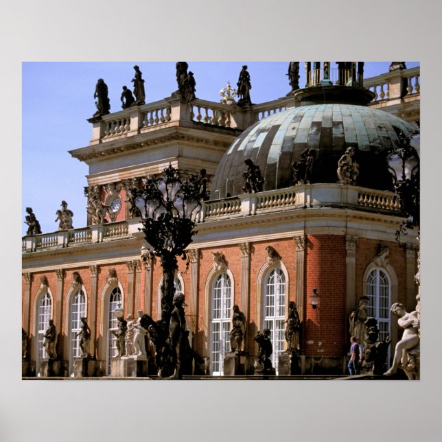 Póster Europa, Alemania, Potsdam. Parque Sanssouci, Neus (Frente)