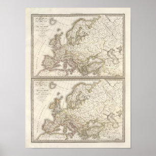 Póster Europa antes de invasiones bárbaras