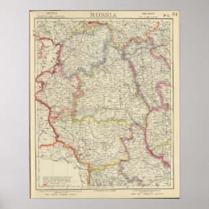 Póster Europa, Bielorrusia, Ucrania