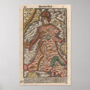 Póster Europa de la Reina