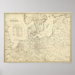 Póster Europa del Norte