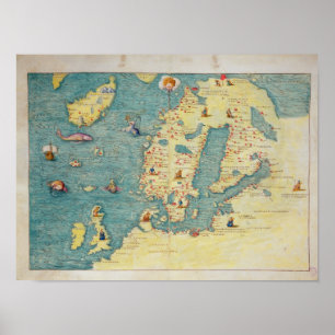 Póster Europa del Norte