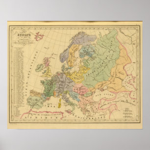 Póster Europa en 1100