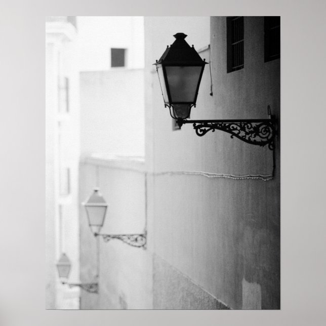 Póster Europa, España, Mallorca. Calles de Palma (Frente)