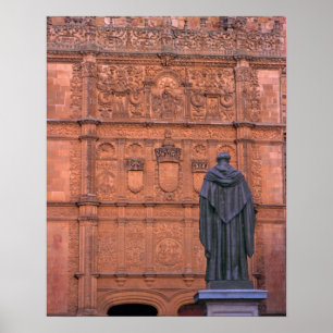 Póster Europa, España, Salamanca. Escudos de armas y