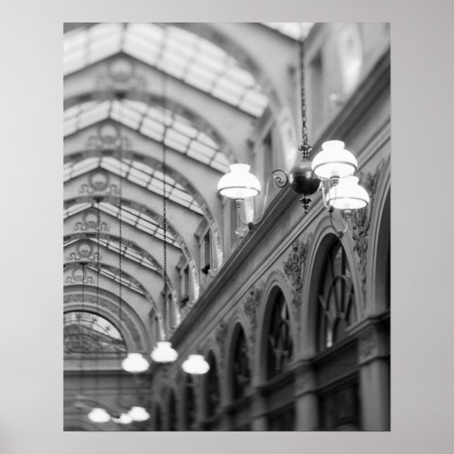 Póster Europa, Francia, París. Interior, Galería (Frente)