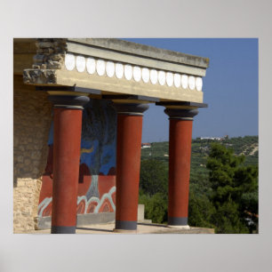 Póster Europa, Grecia, Creta (también conocida como Krit