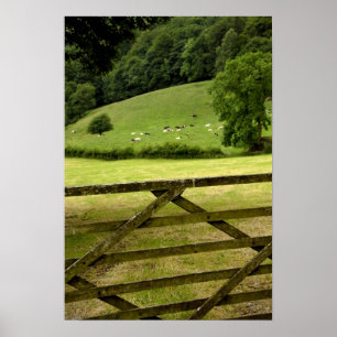 Póster Europa, Inglaterra, Distrito de los Lagos, Cumbria