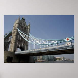 Póster Europa, Inglaterra, Londres. Puente de la Torre so