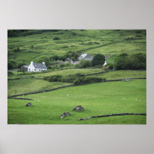 Póster Europa, Irlanda, Condado de Kerry, Ring of Kerry.