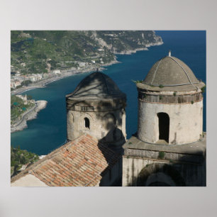 Póster Europa, Italia, Campania, (Costa Amalfitana), 3