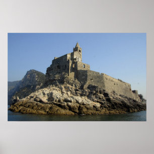 Póster Europa, Italia, Portovenere o Porto Venere. 2