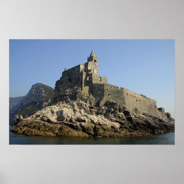 Póster Europa, Italia, Portovenere o Porto Venere. 2 (Frente)