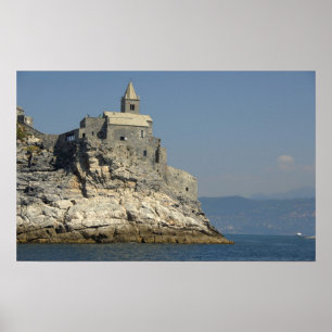 Póster Europa, Italia, Portovenere o Porto Venere. 4