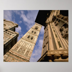 Póster Europa, Italia, Toscana, Florencia. Piazza del 3