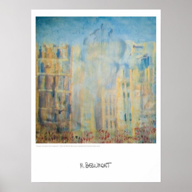 Póster "Europa, los del vergüenza" - Motivo 1 (Frente)