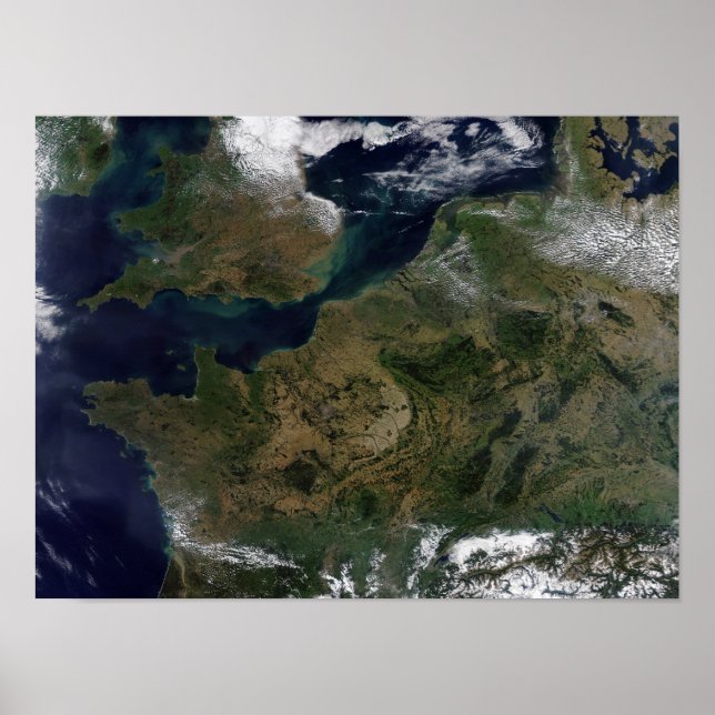 Póster Europa noroccidental (Frente)