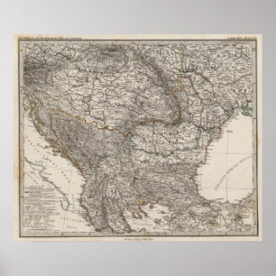 Póster Europa Oriental, Rusia del sur, Turquía