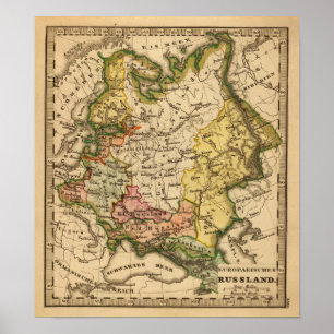 Póster Europa Oriental y Rusia