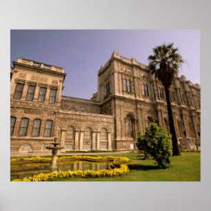 Póster Europa, Oriente Medio, Estambul. El Bósforo,