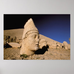 Póster Europa, Oriente Medio, Turquía, Nemrut Dagi Kahta