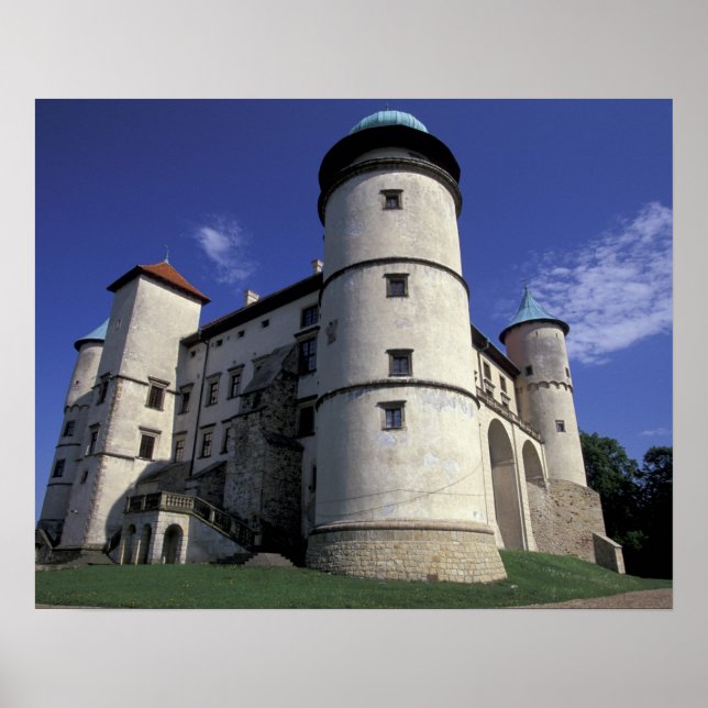 Póster EUROPA, Polonia, Cárpatos Mts., Nowy Wisnicz (Frente)