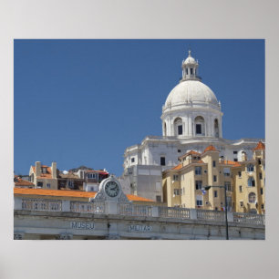 Póster Europa, Portugal, Lisboa. Militares