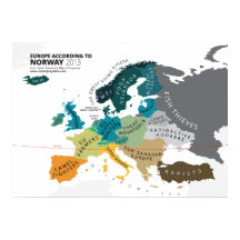 Europa según Noruega